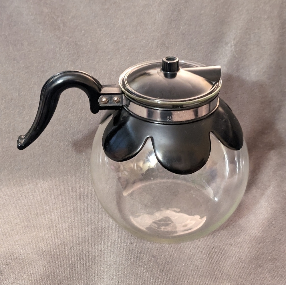 Vintage Pyrex Silex Double Bubble Percolator Coffee Pot LW8, lower pot only.